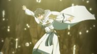 Ryo descending through the dungeon as seen in the anime (Image via Typhoon Graphics and Wonderland)